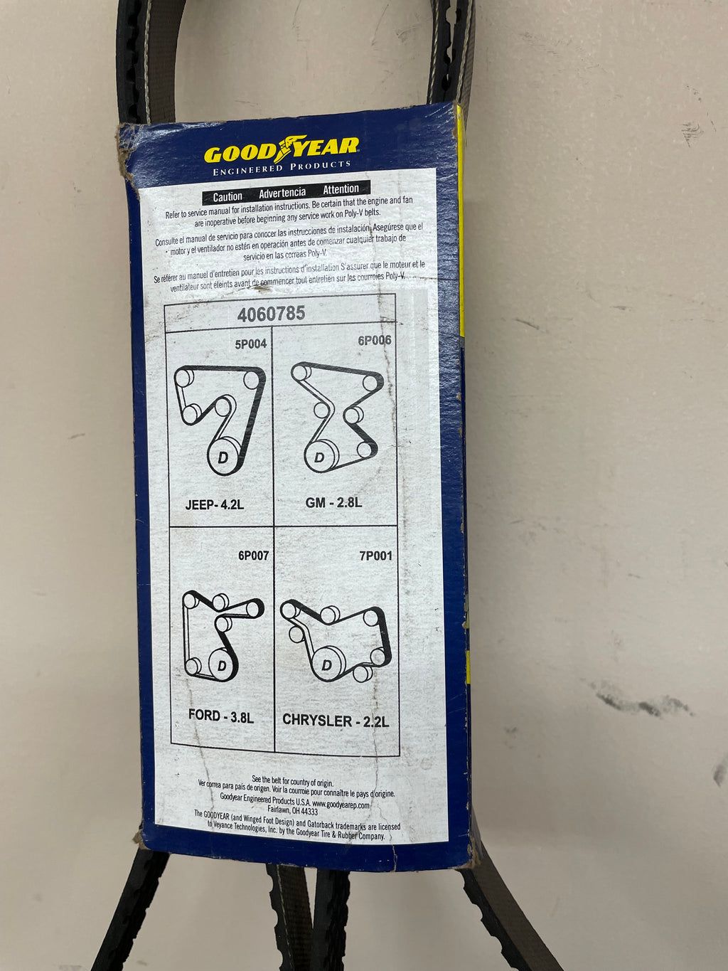 Belt Goodyear gatorback 6PK1995