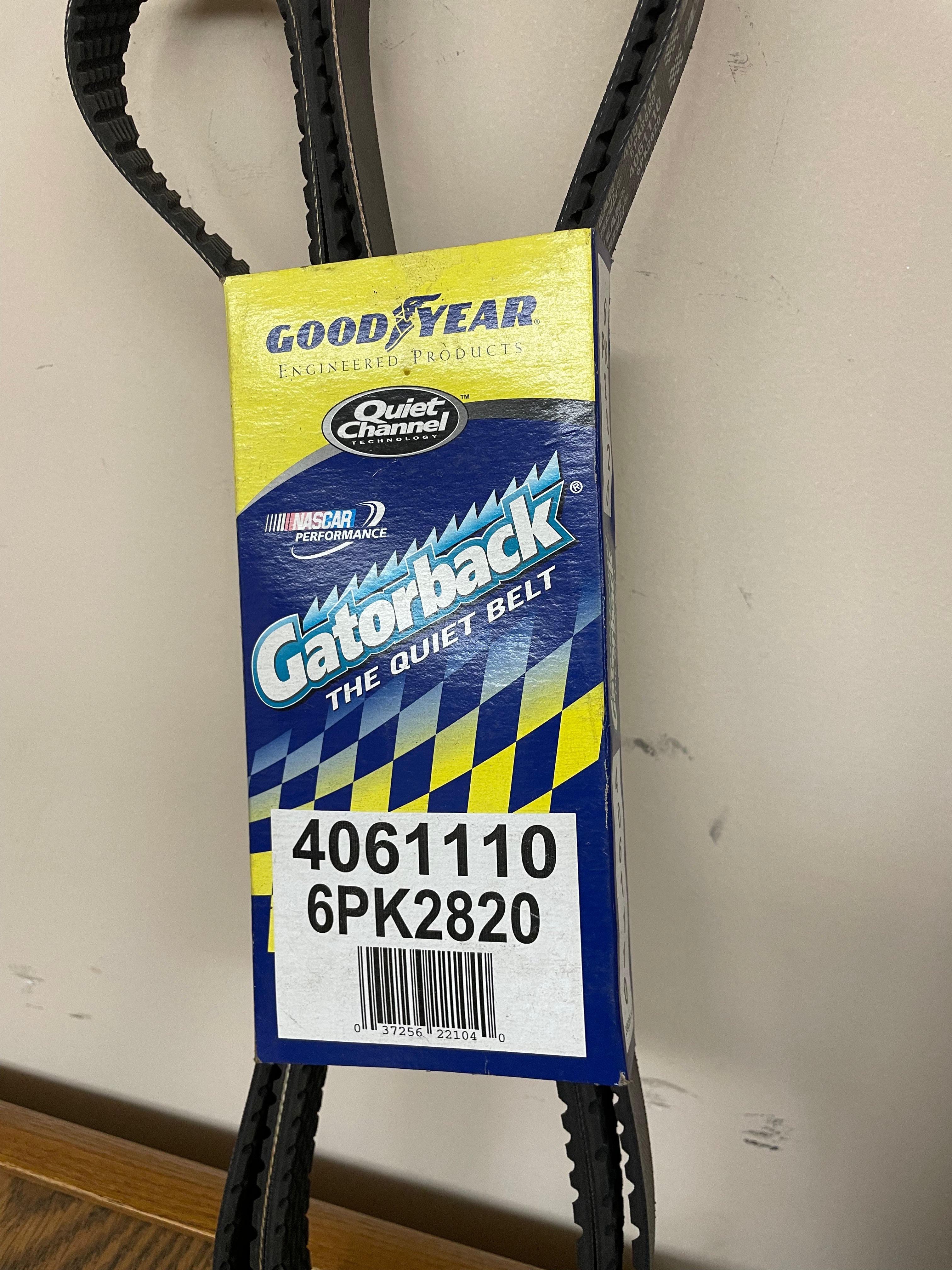 6PK2820 Serpentine Belt – 6-rib Micro-V