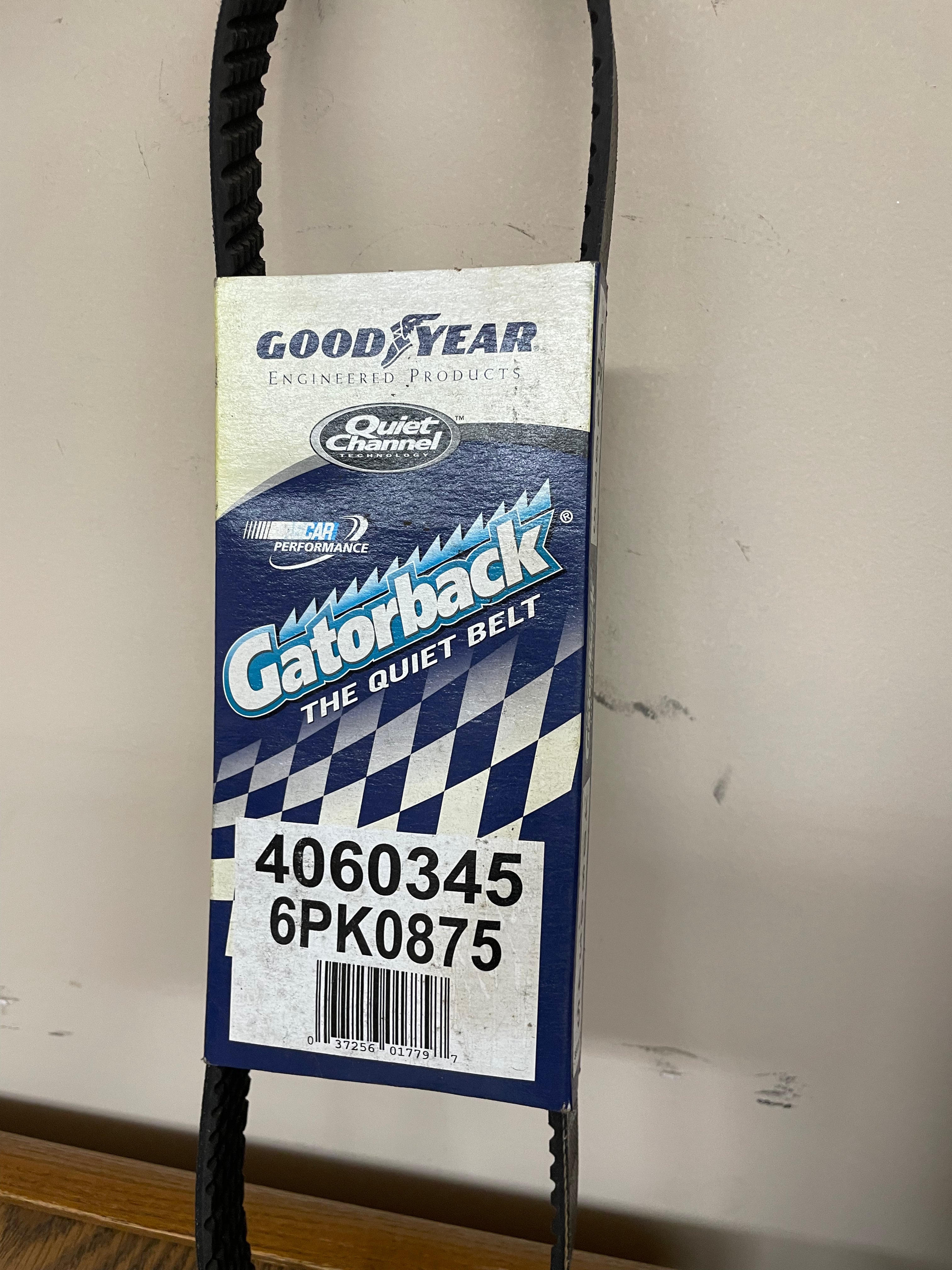 Belt Goodyear gatorback 6PK0875