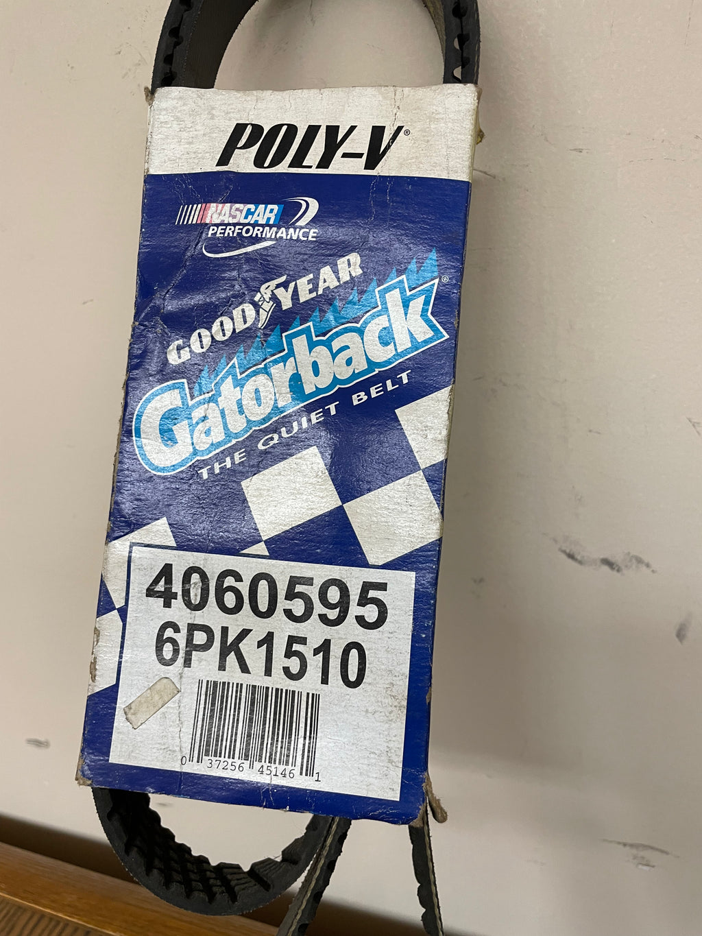 Goodyear Gatorback 6PK1510 Serpentine Belt – 6 Ribs, Medium Length Micro‑V