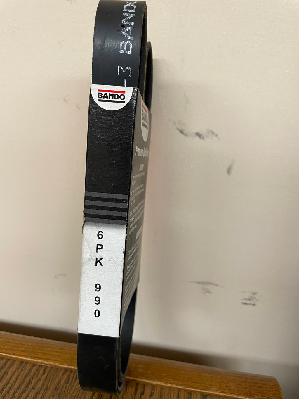 Bando 6PK990 Serpentine Belt – 6‑Rib, 990 mm