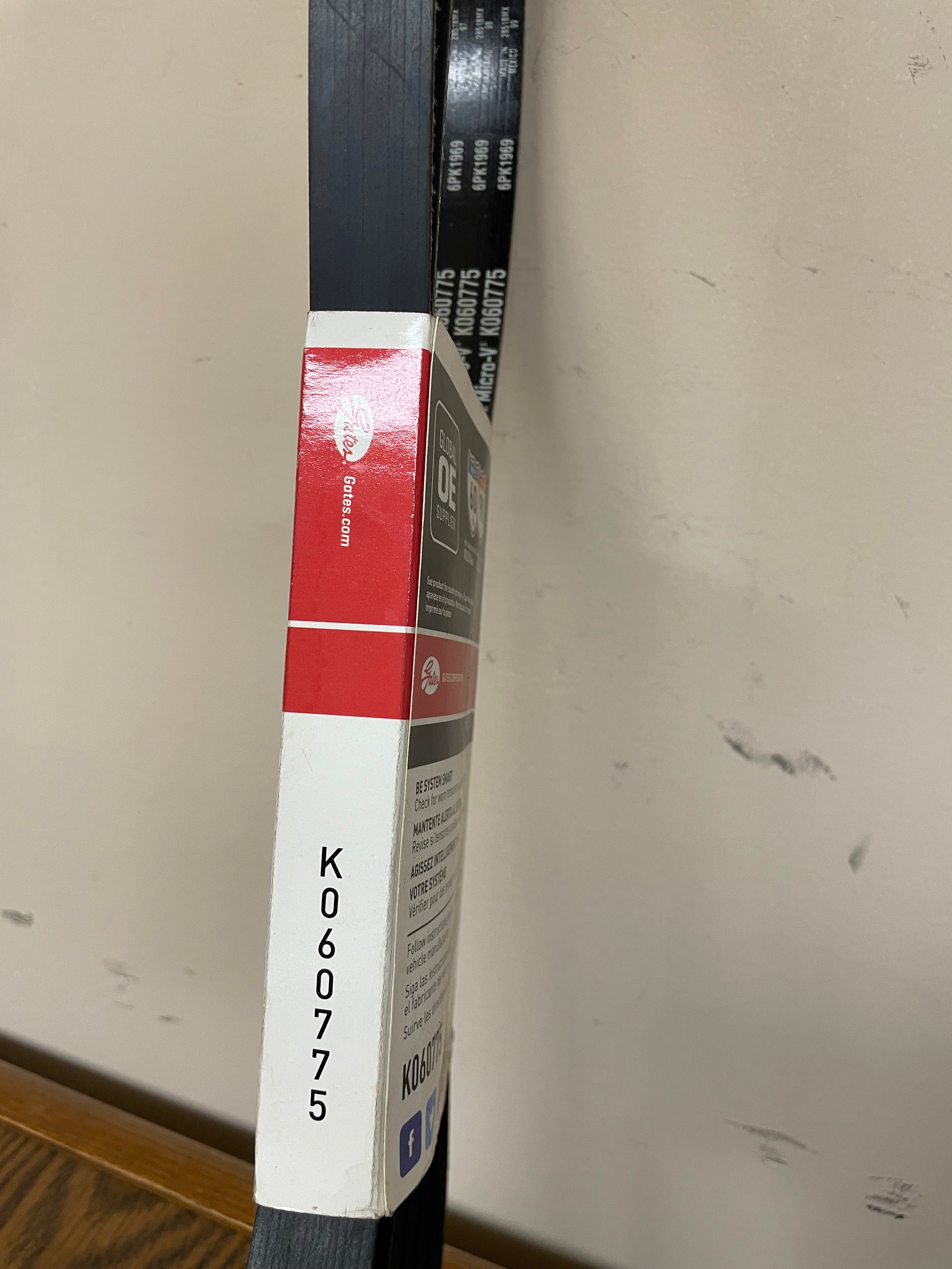 Gates 6PK1969 – 6‑Rib Micro‑V / Serpentine Belt (1969 mm / ~77.5 in)